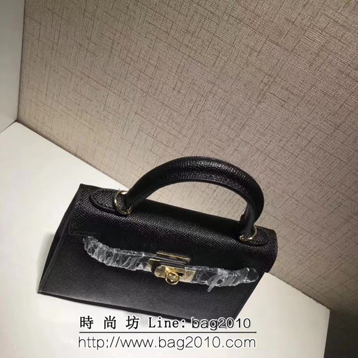 愛馬仕Hermes 凱莉包 牛皮手提小包 0AM1437